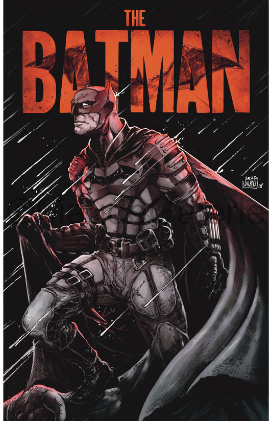 Batman 2022 print - Nolan Babin